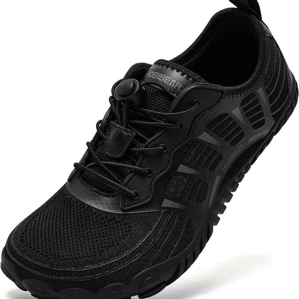Barefoot Minimalist Shoe Rubber Sole Textile Upper Zero Drop Trail Runner